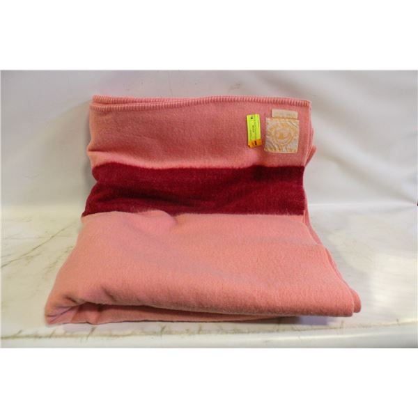HUDSON BAY FULL WOOL BLANKET