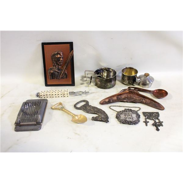 VINTAGE METAL ITEMS