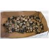 Image 1 : FLAT OF ASSORTED STAINLESS STEEL ROUND SWIVEL