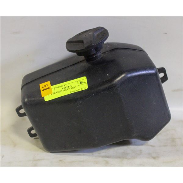 ATV PLASTIC FUEL TANK