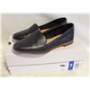 Image 1 : ALDO WOMENS LEATHER FLATS BLACK SIZE 7