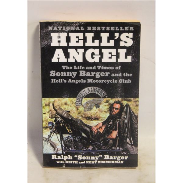 HELL'S ANGEL BY SONNY BARGER BESTSELLER PAPERBACK