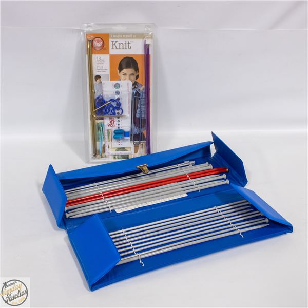 VINTAGE DCN KNITTING NEEDLES