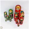Image 1 : LOT OF 2 NESTING DOLLS SETS