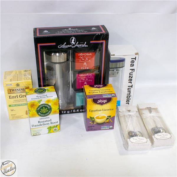 NEW ITEMS LAURA SECORD KIT, TEA FUZER
