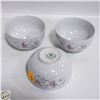 Image 1 : 3 KAHLA FLORAL PATTERNED BOWLS - 4"
