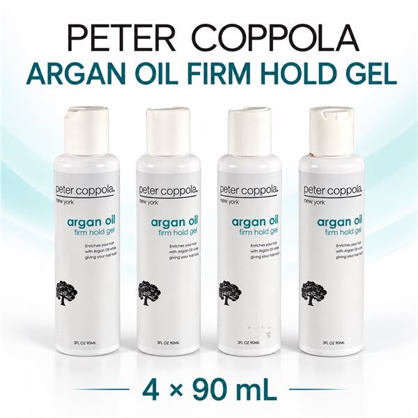 4 PETER COPPOLA ARGAN OIL FIRM HOLD GEL 90ML