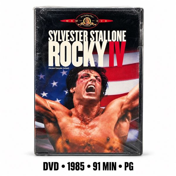 NEW DVD "ROCKY IV" BOXING DRAMA 1985