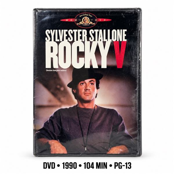 NEW DVD "ROCKY V" BOXING DRAMA 1990