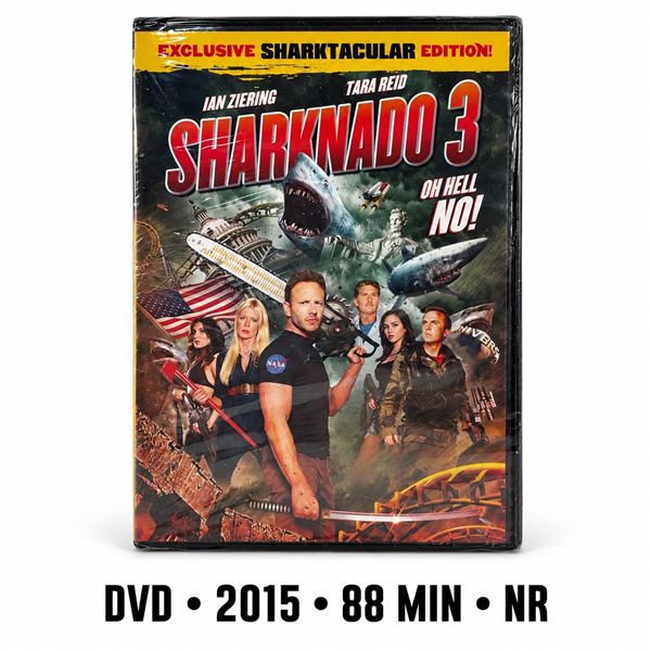 NEW DVD "SHARKNADO 3" SHARKTACULAR 2015