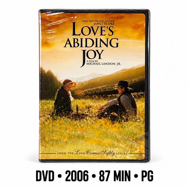 NEW DVD "LOVE'S ABIDING JOY" WESTERN DRAMA 2006