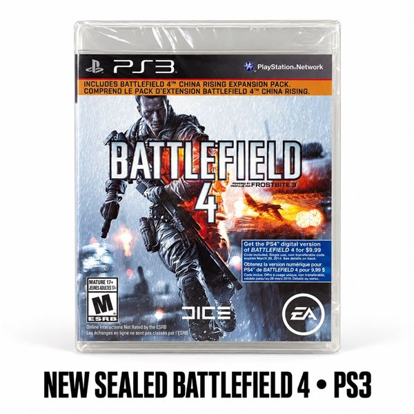 NEW PS3 BATTLEFIELD 4 CHINA RISING