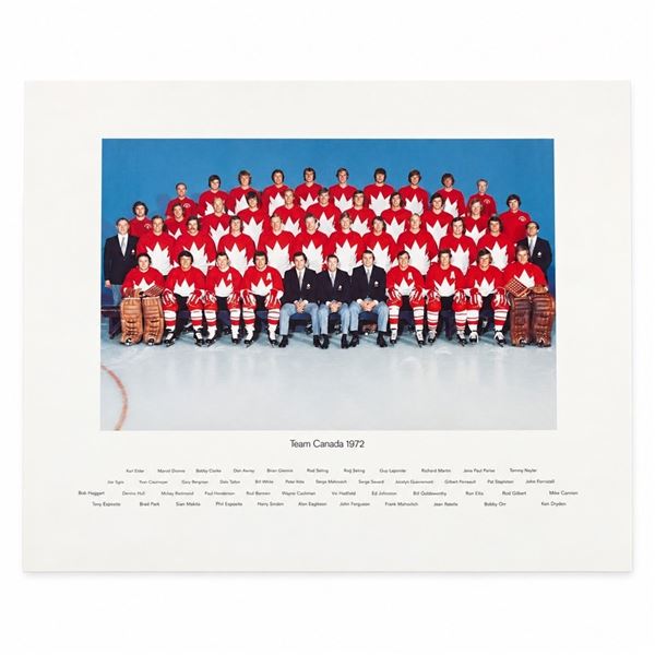 TEAM CANADA 1972 SUMMIT SERIES PRINT 16" X 20"