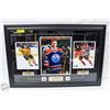 Image 1 : MCDAVID ROOKIE 2015 NHL DRAFT + MILESTONES 22"X36"