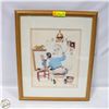 Image 1 : VINTAGE PRINT 1960 TRIPLE SELF PORTRAIT BY NORMAN
