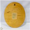 Image 2 : VINTAGE LITTLE SPRING GIRL COPPER EMBOSSED PLAQUE