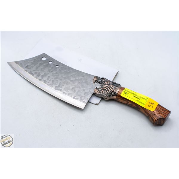 NEW DAMASCUS DESIGN HUNTING CLEAVER