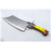 Image 1 : NEW DAMASCUS DESIGN HUNTING CLEAVER