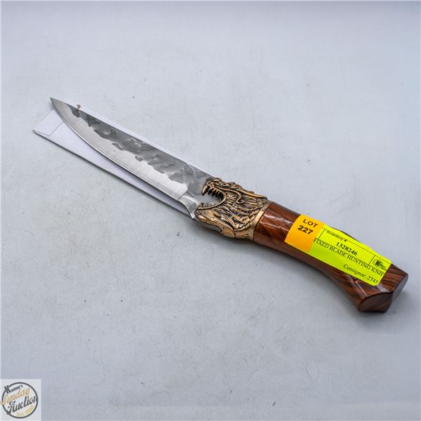 NEW FIXED BLADE HUNTING KNIFE