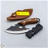 Image 1 : NEW SKINNING KNIFE WITH SHARPENER