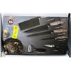 Image 1 : NEW 6PC KITCHEN KNIFE BLOCK SET HIGH-