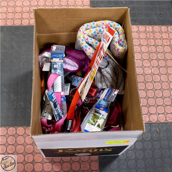 BOX OF ALL BRAND NEW CANINE SZ XL-XXXL