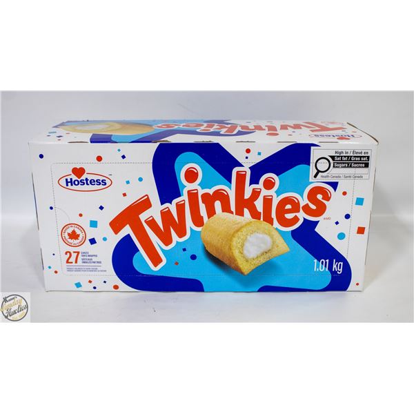 CASE WITH 27 HOSTESS TWINKIES
