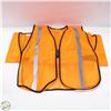 Image 1 : LOT OF 10 NEW UNIVERSAL SIZE SAFETY JACKETS