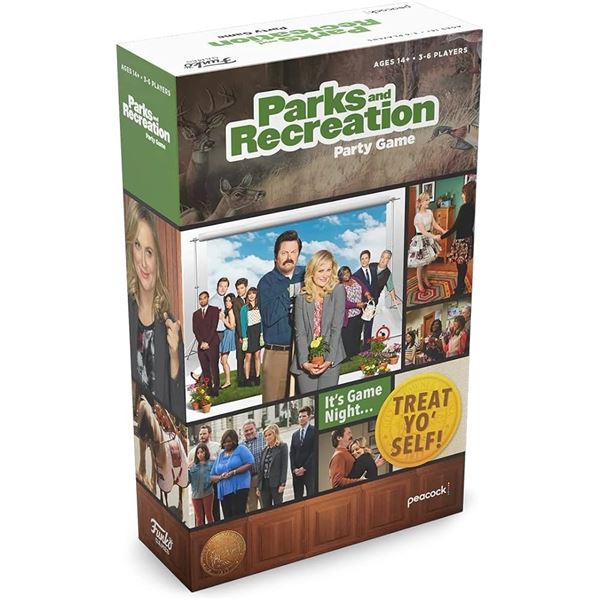 CASE OF 4 NEW PARKS AND REC PARTY GAME