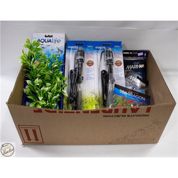 LARGE BUNDLE OF ALL BRAND NEW AQUARIUM/