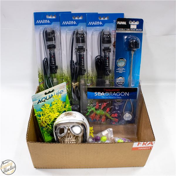 LARGE BUNDLE OF ALL BRAND NEW AQUARIUM/