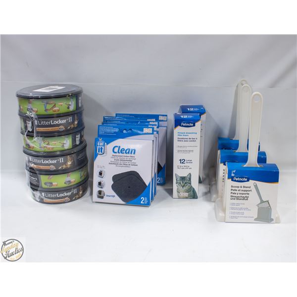 ALL BRAND NEW CAT LITTER GENIE REFILLS,