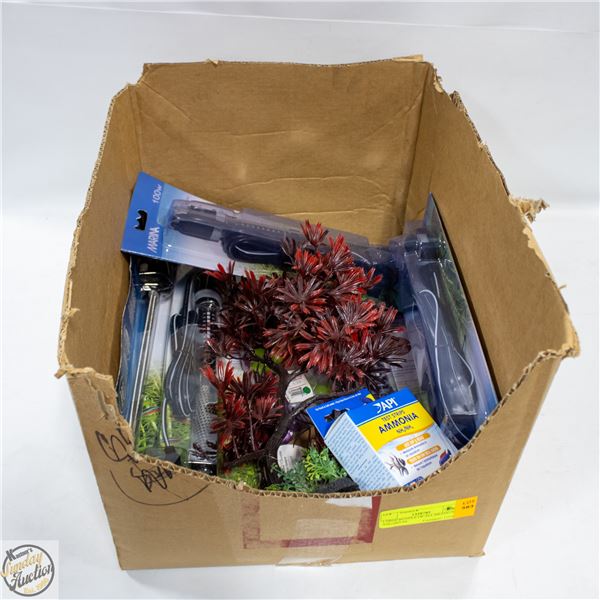 LARGE BUNDLE OF ALL BRAND NEW AQUARIUM/