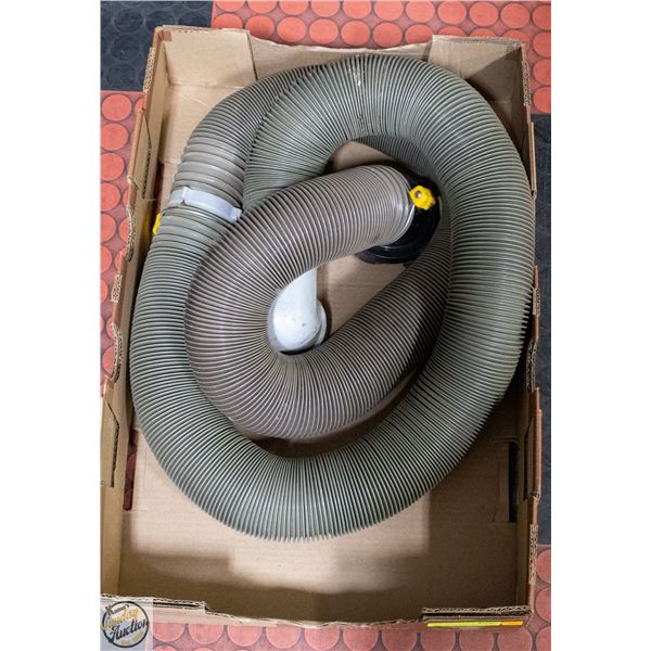 FLAT WITH TWO RV DISPOSAL HOSES WITH