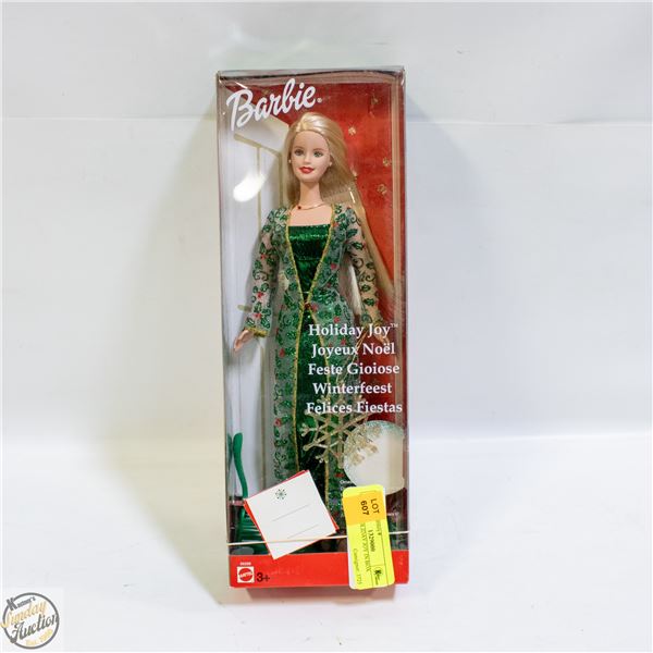 BARBIE HOLIDAY JOY IN BOX