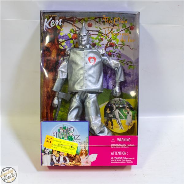 BARBIE TIN MAN WIZARD OF OZ DOLL IN BOX
