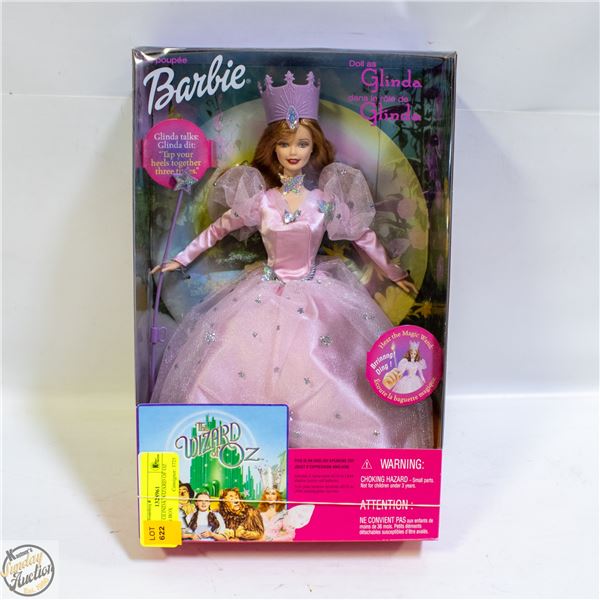 BARBIE GLINDA WIZARD OF OZ DOLL IN BOX