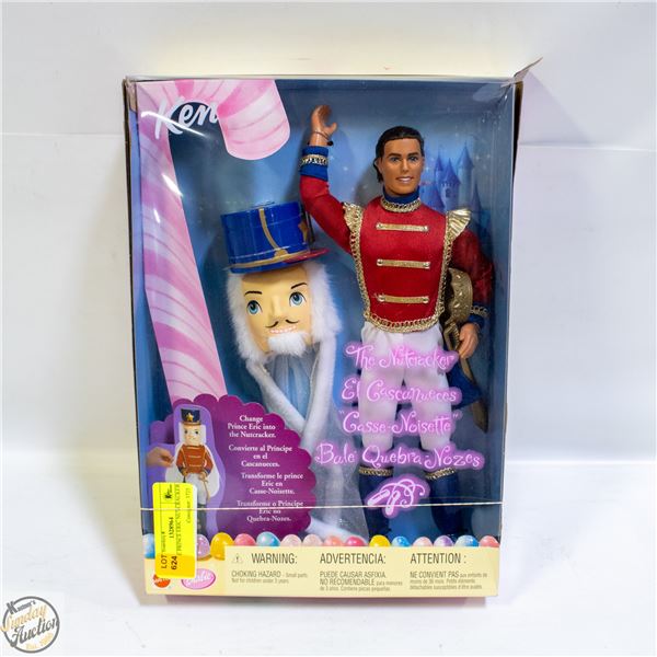 BARBIE PRINCE ERIC NUTCRACKER DOLL