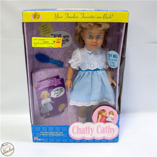 MATTEL CHATTY CATHY DOLL IN BOX