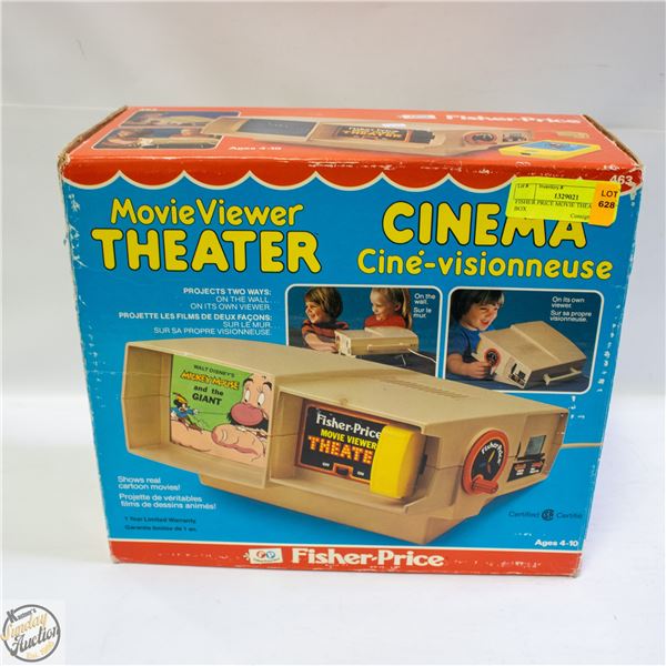 FISHER PRICE MOVIE THEATER IN BOX