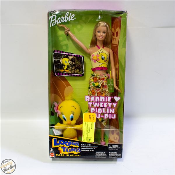VINTAGE BARBIE TWEETY BIRD DOLL IN BOX