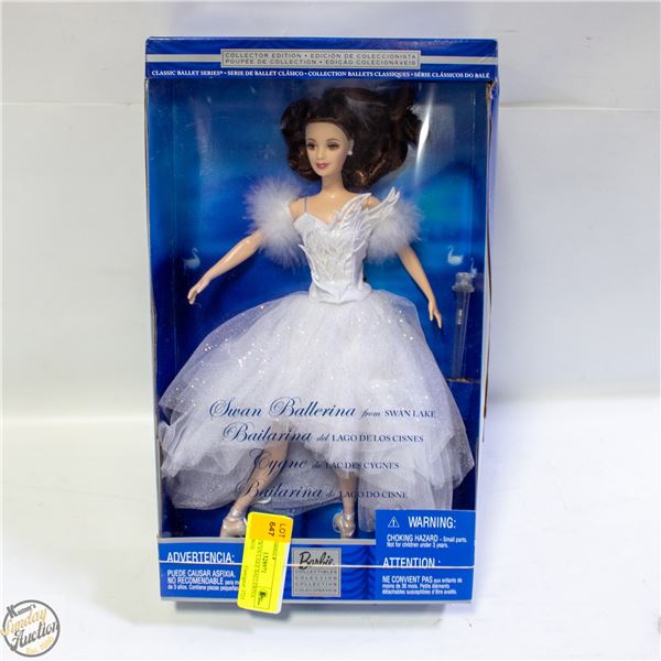 BARBIE SWAN LAKE BALLERINA DOLL IN BOX