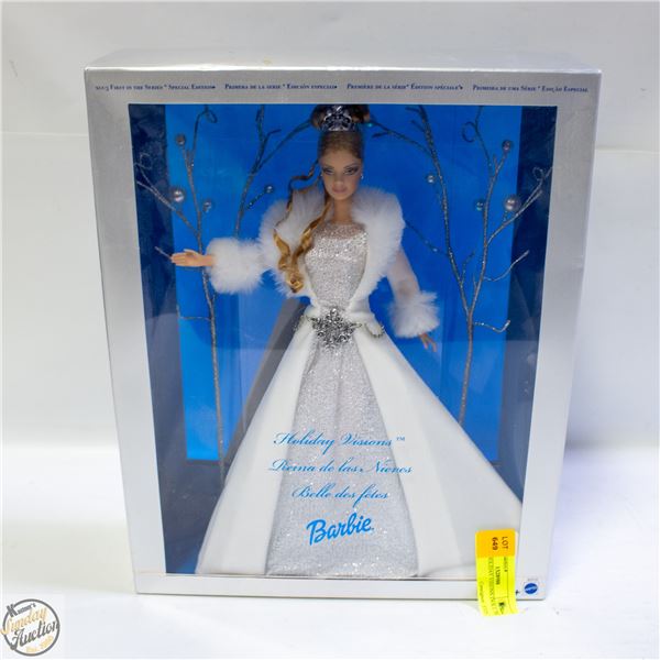 BARBIE HOLIDAY VISIONS DOLL IN BOX