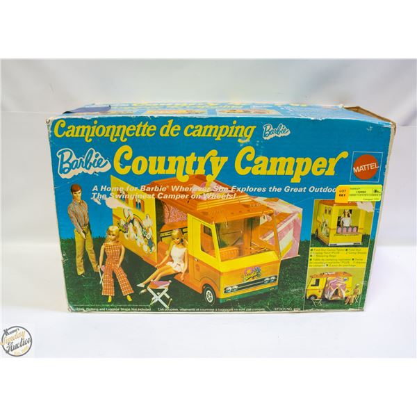 1970S BARBIE COUNTRY CAMPER IN BOX