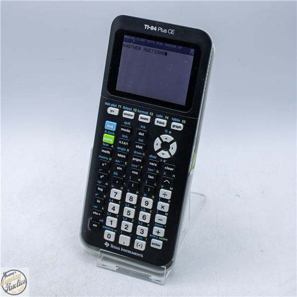 TEXAS INSTRUMENT TI-84 PLUS CE GRAPHING CALCULATOR