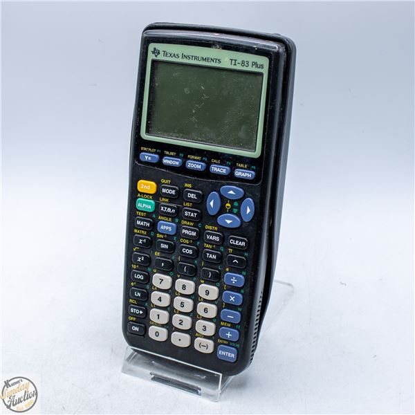 TEXAS INSTRUMENTS TI-83 PLUS GRAPHING CALCULATOR