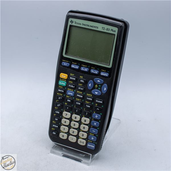 TEXAS INSTRUMENTS TI-83 PLUS GRAPHING CALCULATOR