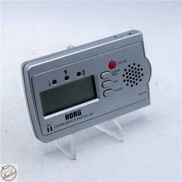 KORG GA-30 GUITAR/BASS TUNER
