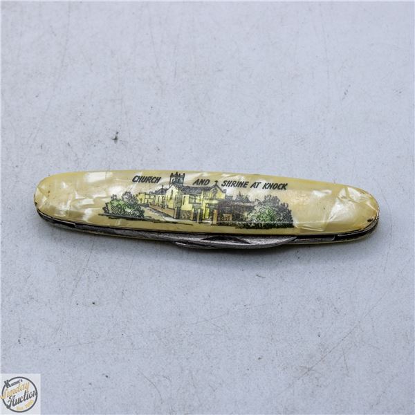 JOWIKA IRELAND POCKET KNIFE, CHURCH & SHRINE