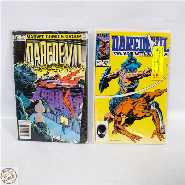 DAREDEVIL #192 & 226 COMICS